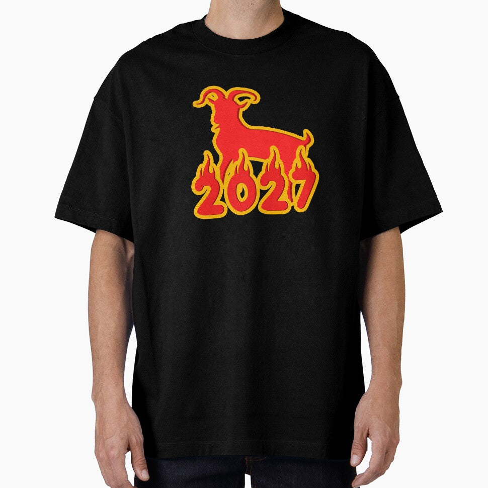 2027 Year Of The Fire Goat by CamilasPrints
