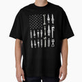 Vintage Patriotic Mechanic USA American Flag 4th Of July T-shirts Gifts by mrsmitful