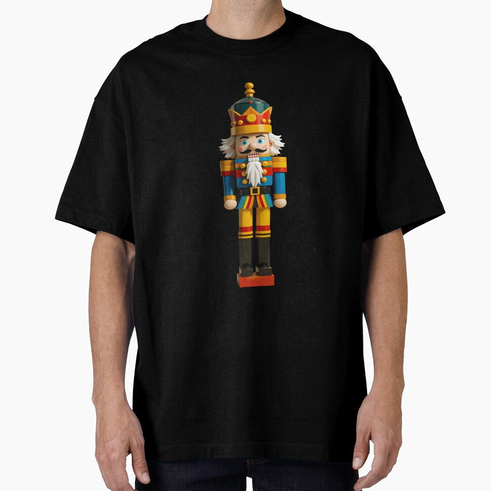 Colorful Gay Pride Christmas Nutcracker Toy by Lee Hiller Designs