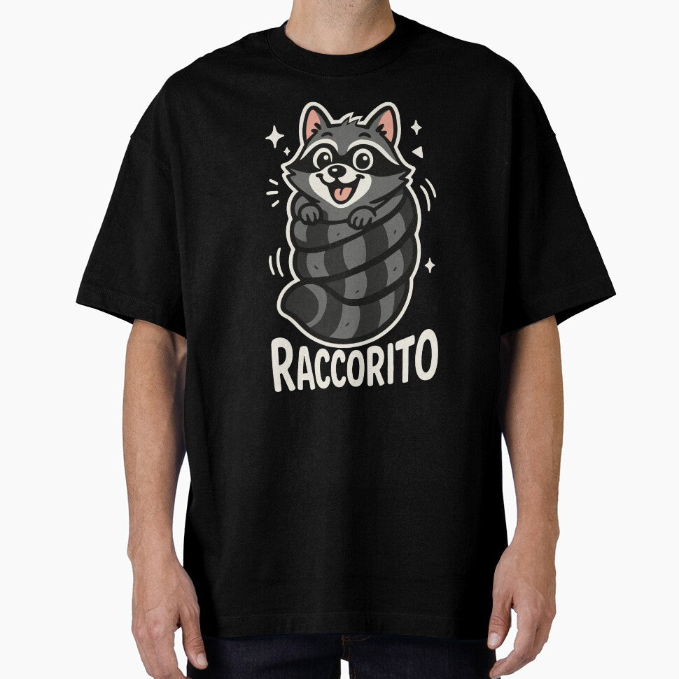 Cute Raccorito Raccoon Burrito by SnappyPNG