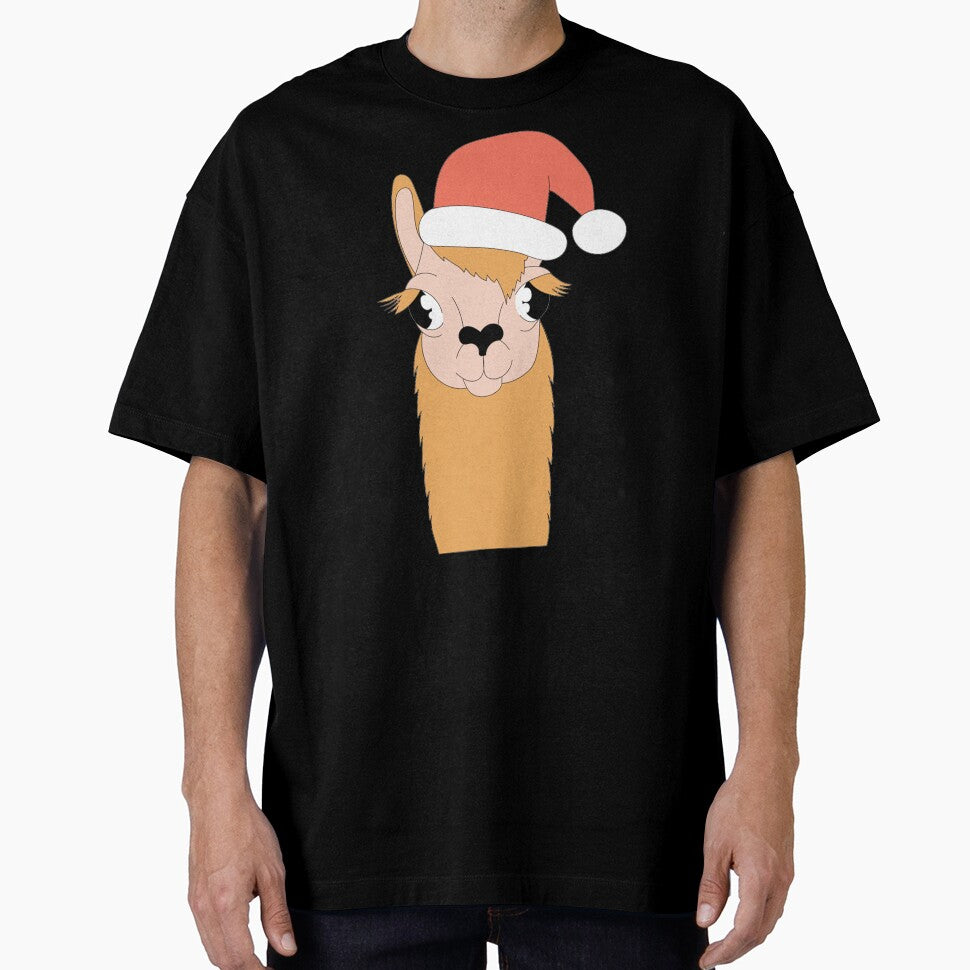 sanata llama Christmas - alpaca christmas by zanbo