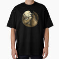 Sea otter and baby by animalartbyjess