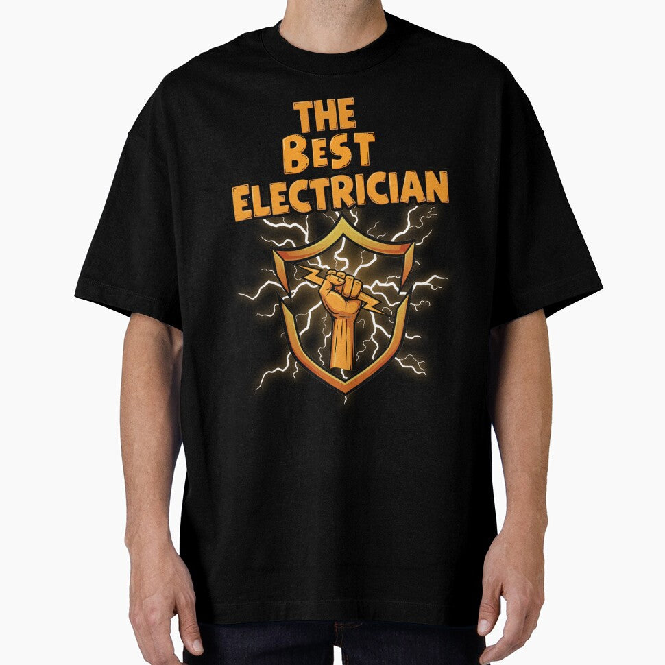 The Best Electrician Shield Design – Electrician Gift Idea by Operator Style Wear