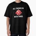 All Tucked In With Tinsel Christmas Ornament by graphicnew