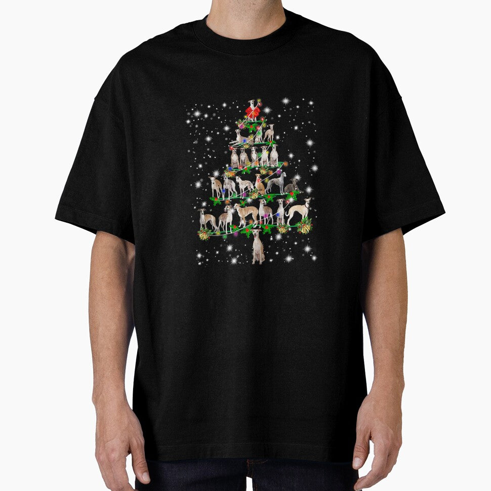 Whippet Christmas Tree Decor Dog Silly by carpe9572
