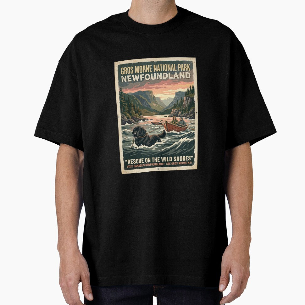 Newfoundland Kayak Rescuer by PictoVibe