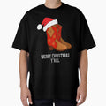 Merry Christmas Y_all Red Western Cowboy Boots by CarterMarys