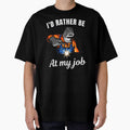 I'd rather be at my job, funny tig or mig welder profession occupation saying or quote by NBSStore