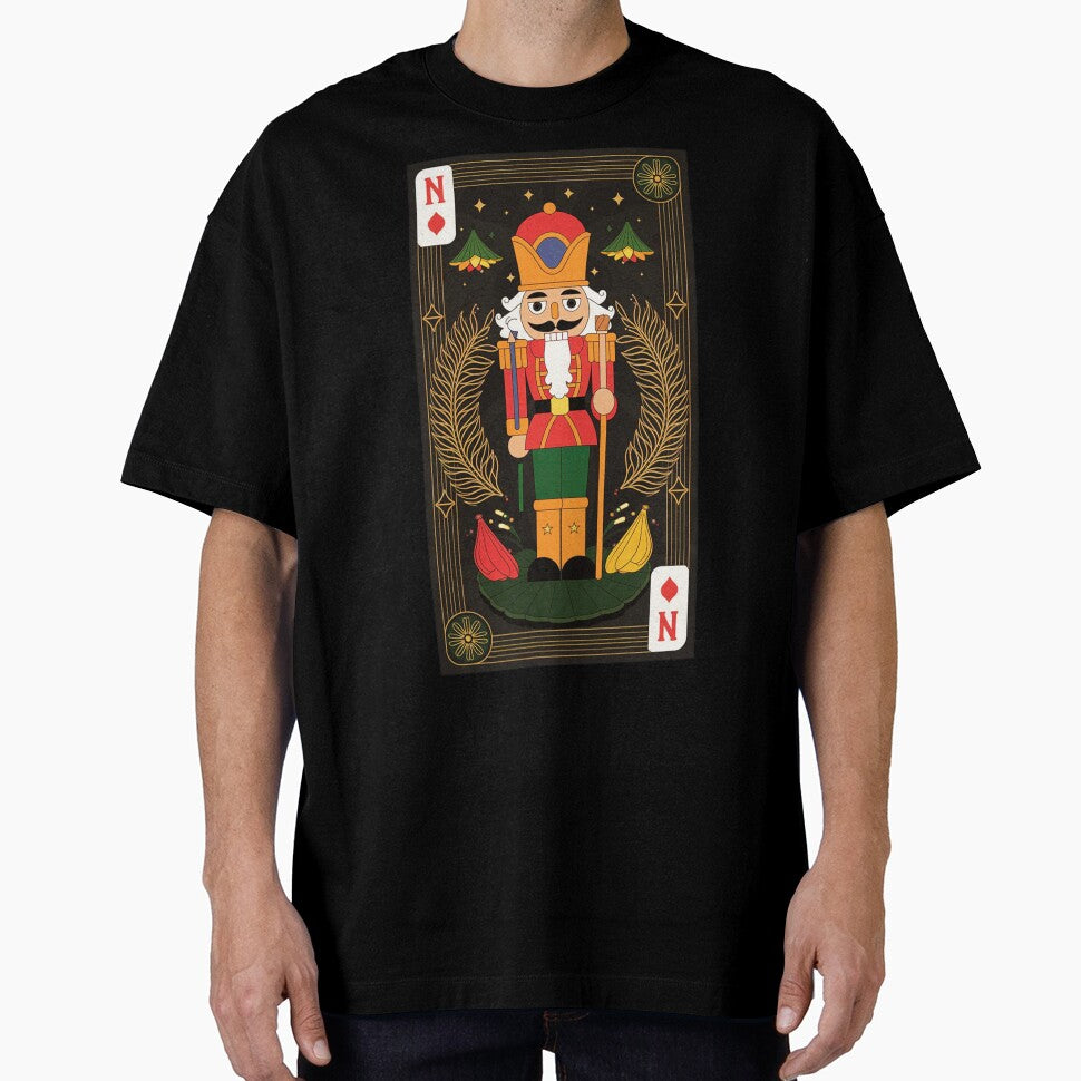 Nutcracker: Holiday Christmas, Festive Design, Playing Card Style by Mirabilum