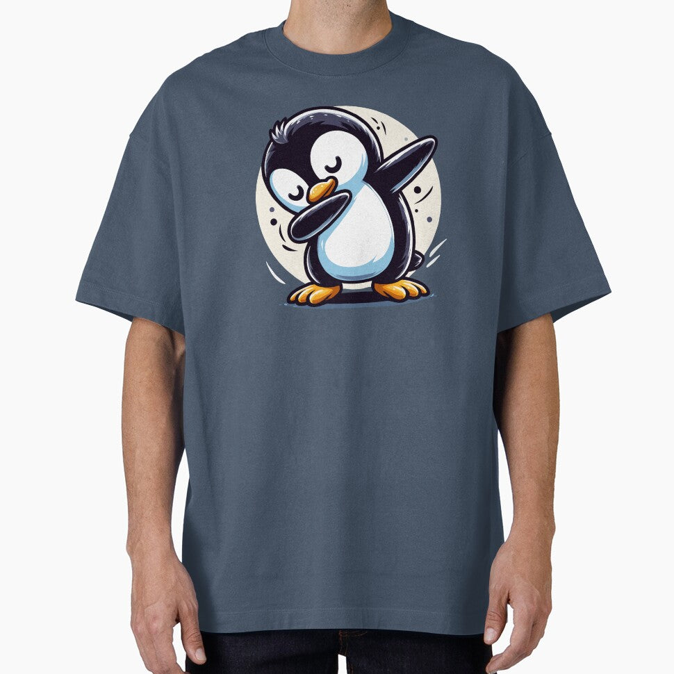 Dabbing Penguin - Whimsical Winter Dance by Designowner