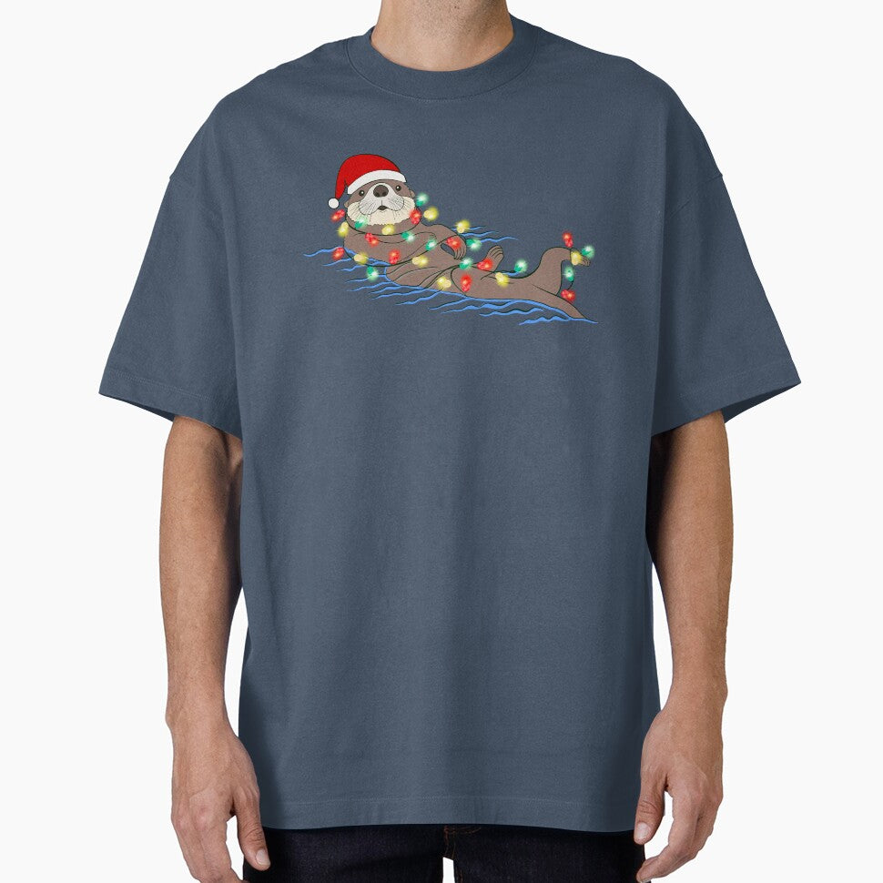 ugly christmas santa claus otter by Gossip Rag