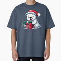 christmas polar bear by Animalia-