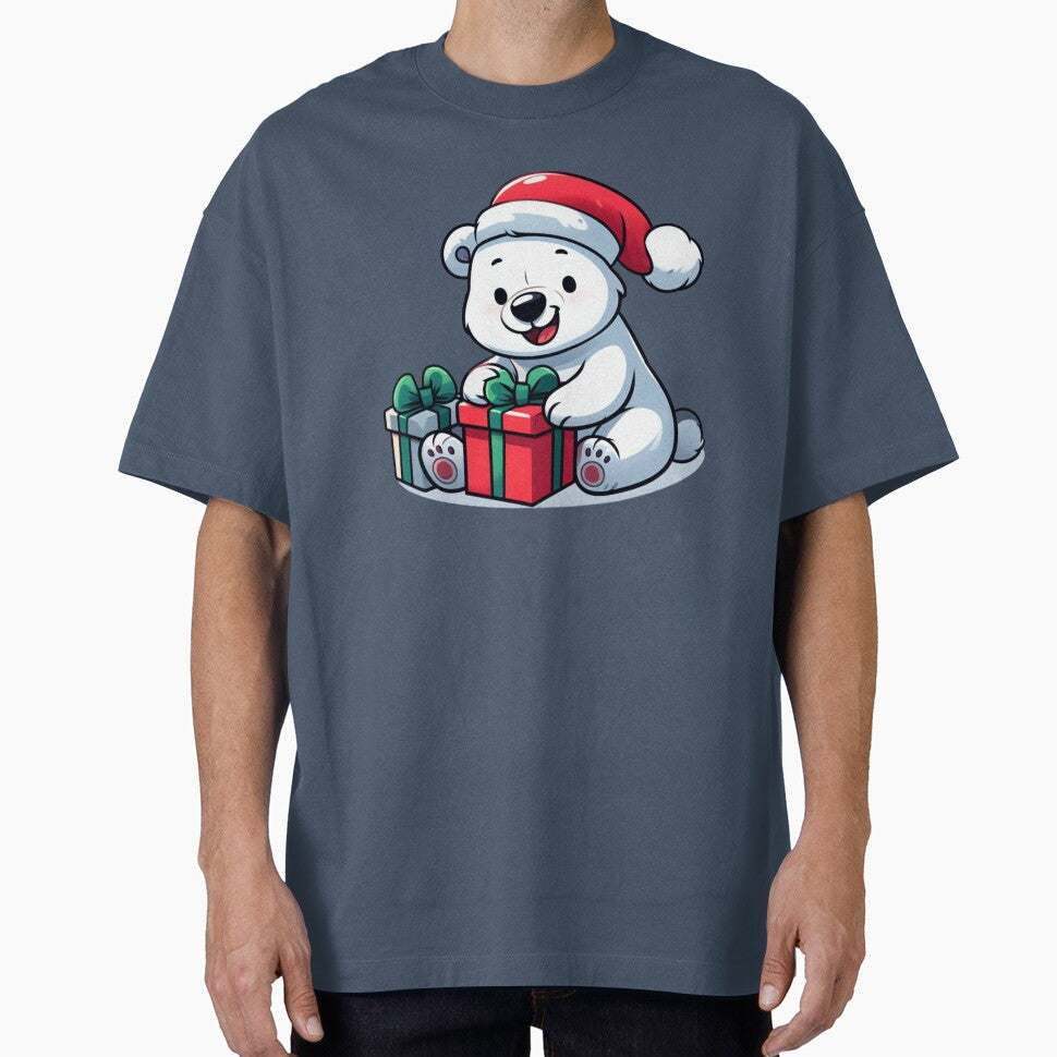 christmas polar bear by Animalia-