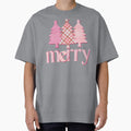 Merry Pink-Themed Christmas Trees by Fancyc