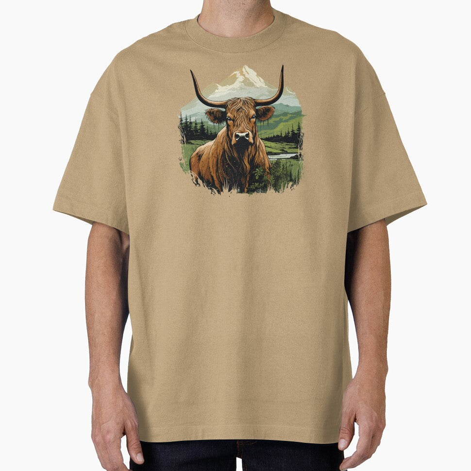 Irish Highland Cow by inspiredalike