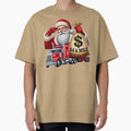 Funny Christmas Truck and Santa by LavIsInTheAir