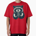 Evil Raccoon - Funny evil face Racc plan ironic meme pope mad destroy the world | Pet Mat Bandana Racc by Any Color Designs