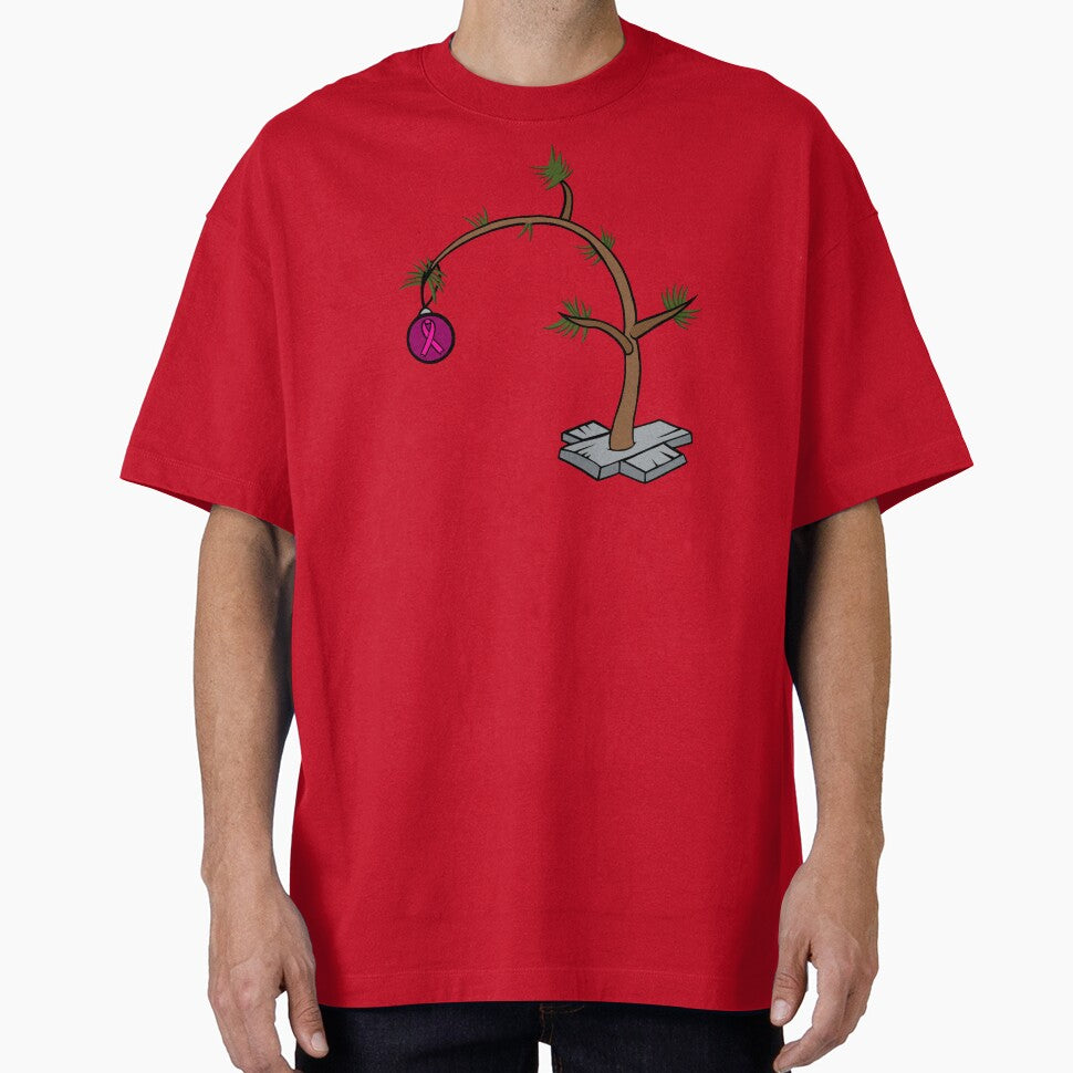 Little Christmas Tree Awareness Ribbon (Pink) by Chronic Illness Awareness Shop