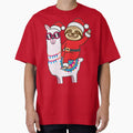 Sloth Santa Llama by plushism