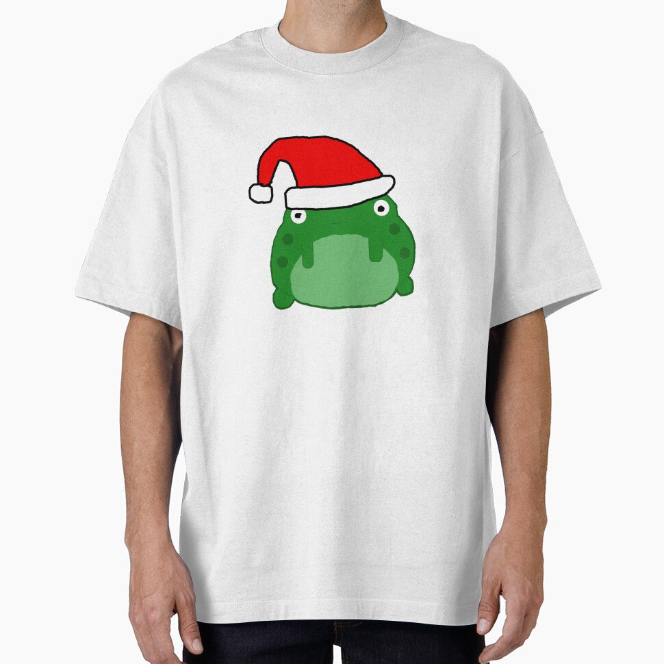 poorly drawn christmas frog by rj1776