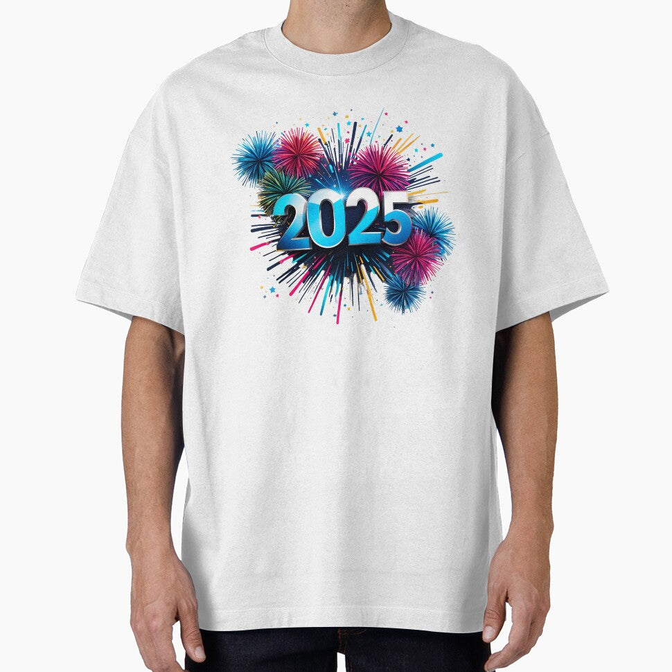 Happy New Year 2025 T-shirt Design by Pixevol