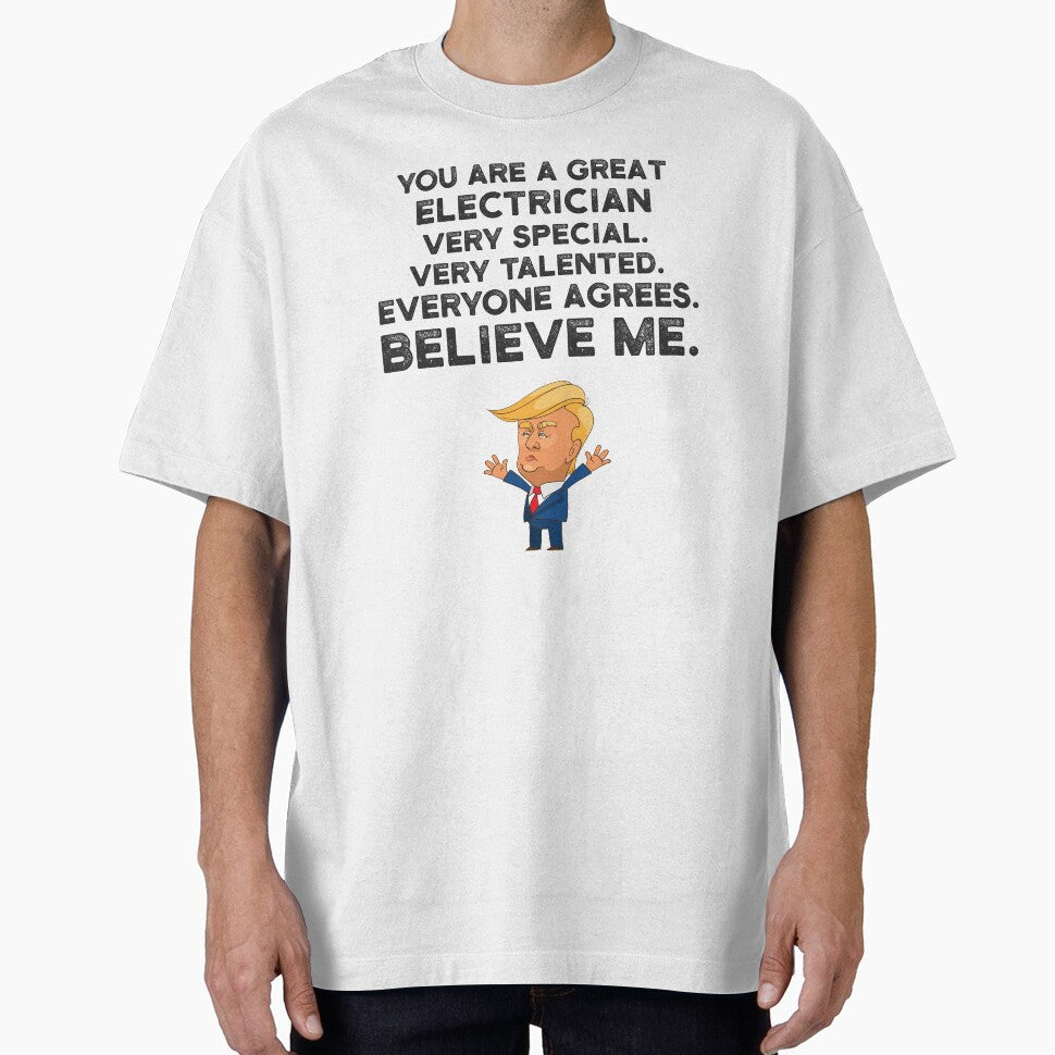 Electrician Funny Trump by UneDesigns