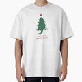 Minimalist Axolotl Christmas Tree – Nordic Holiday Creature Illustration by MadeByACJ