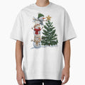 Funny Retro Snowman Design PNG | Cute Watercolor Christmas Snowman | "Let it Snow" Holiday Vibes by minlik