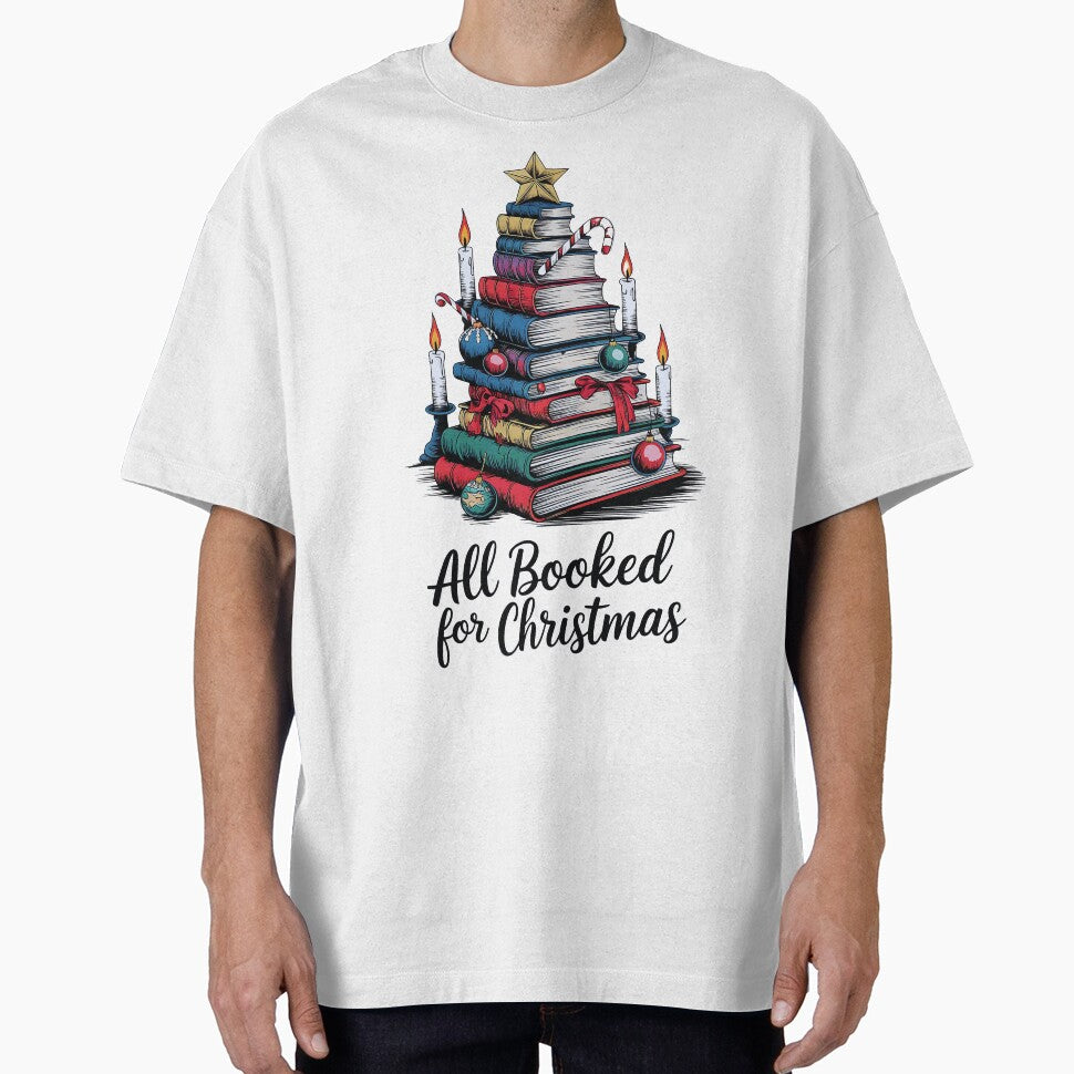 All Booked For Christmas - Book Lovers , Christmas Book by luannsemmsobre
