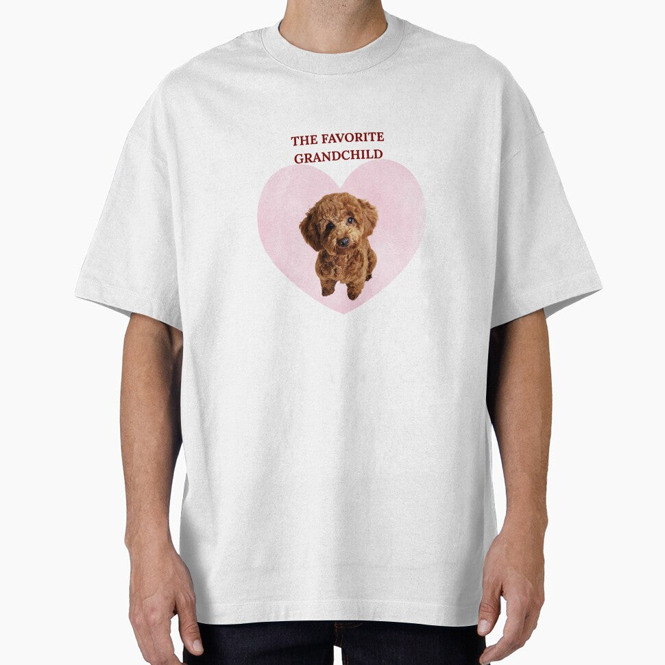 The Favorite Grandchild Funny Poodle Grandma Gift by chaos-and-curls