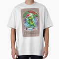 “Funny Green Christmas Mischief Tee – BORN FESTIVE”. Ai generated. by GreaterVibePOD