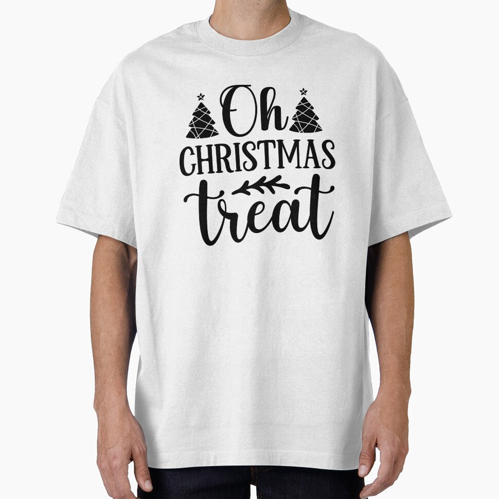 Christmas Dog Oh Christmas Treat Funny Holiday Design by FuzionRaptor