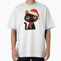 festive Santa hat kitty cat by MendaciousMina
