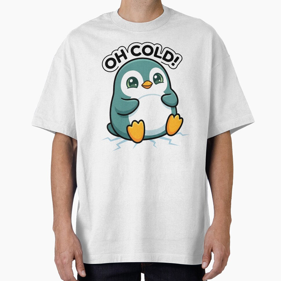 Cute Chilly Penguin Cartoon by dreephic22