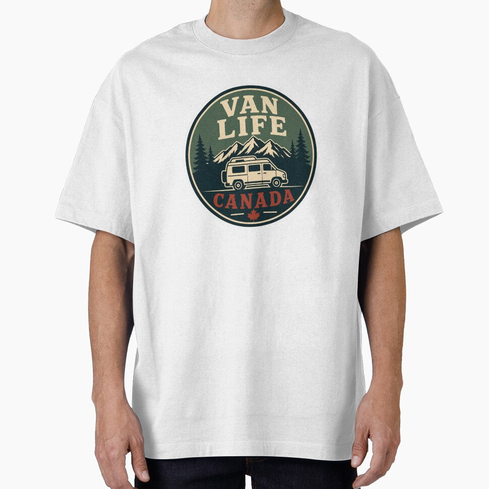 Van Life Canada Vintage Badge by EastEndTownie