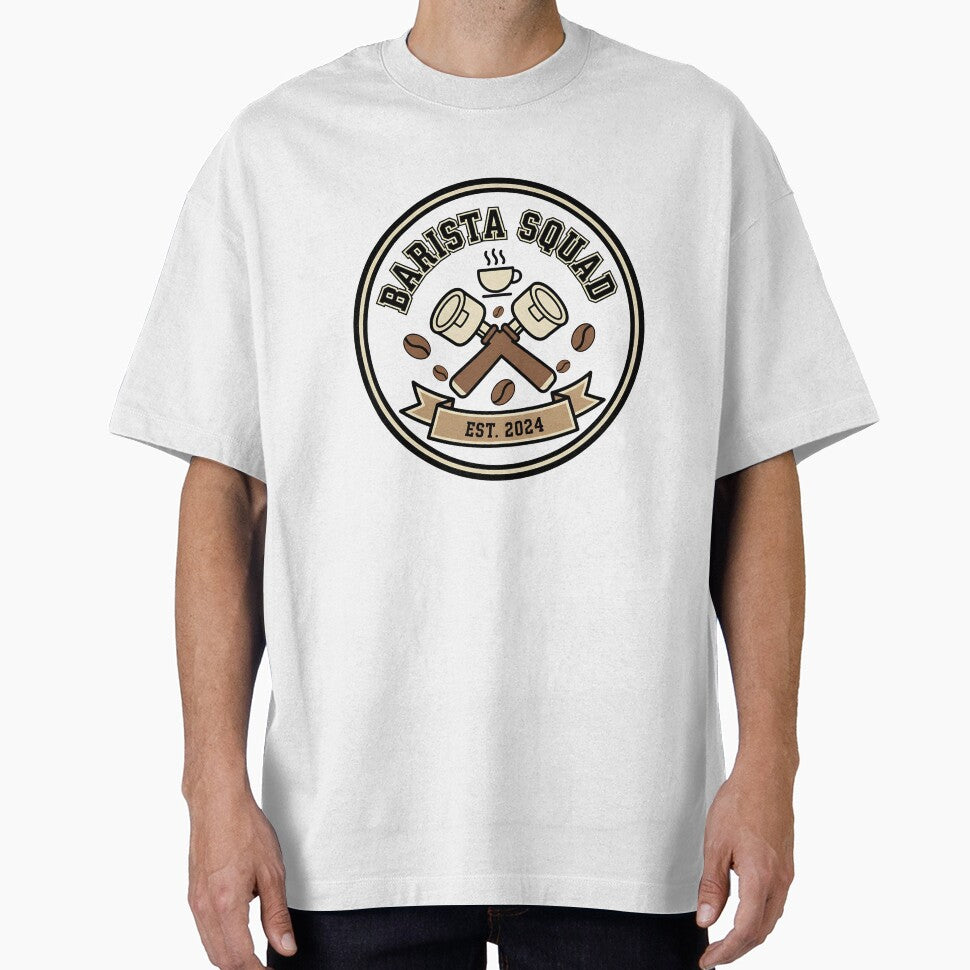 Barista Squad Shirt – Funny Coffee Crew & Café Team Tee by Muzgle