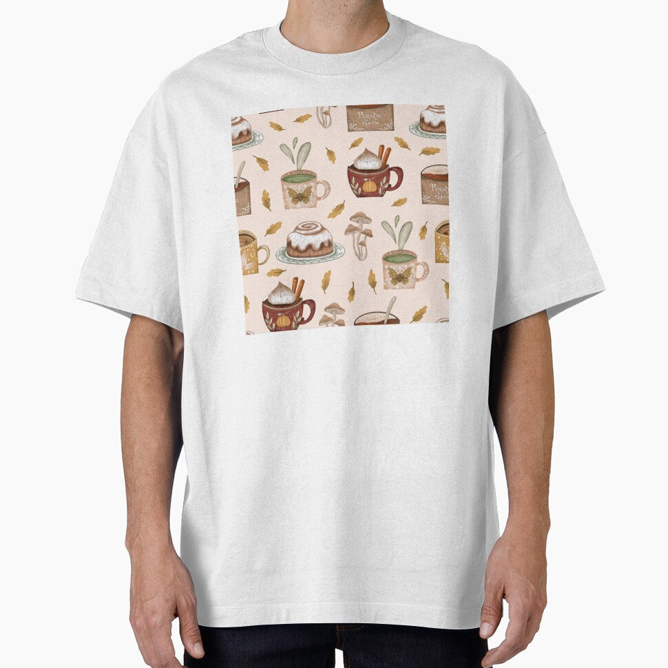 Fall flavors seamless pattern by pinkyfish1010