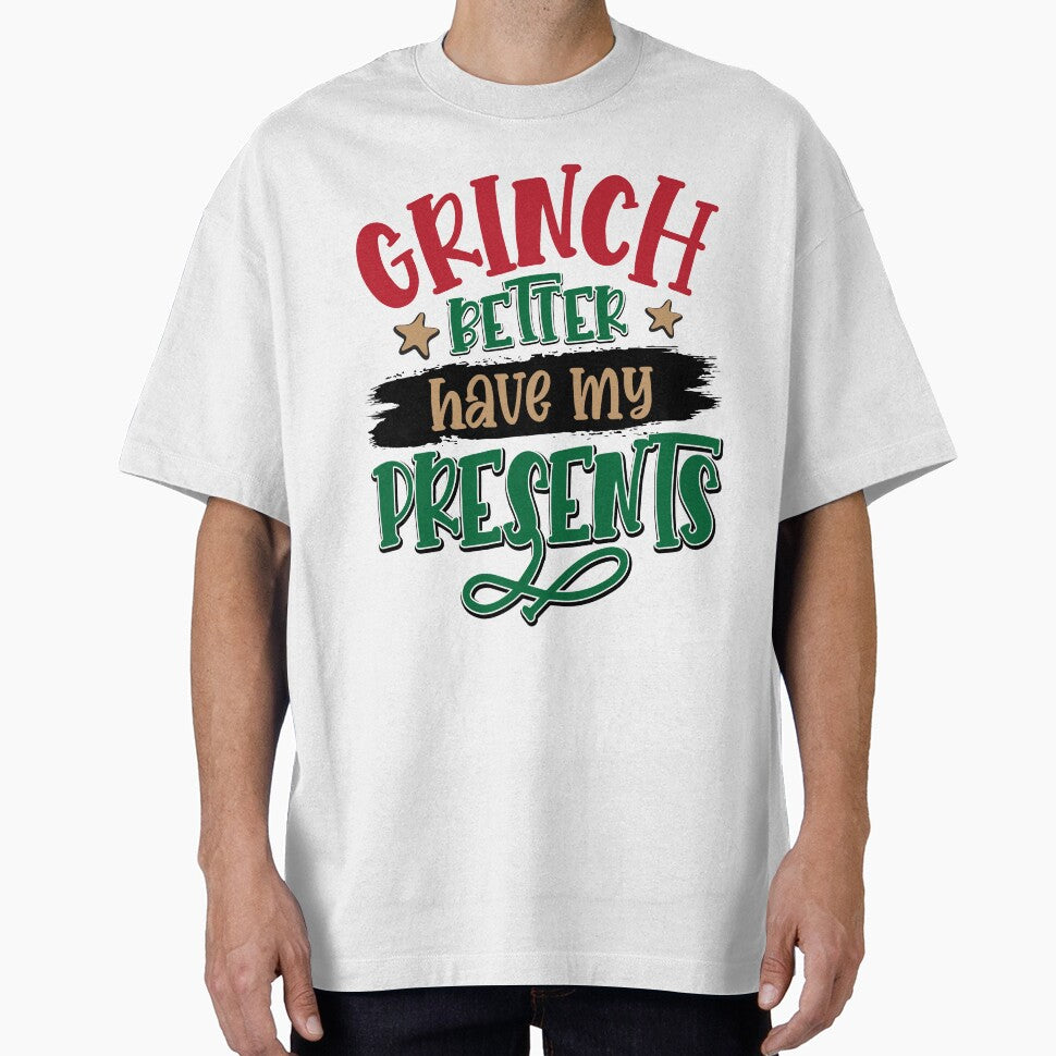Crinch Better have my Present Green Merry Christmas by Dominika Farkašová