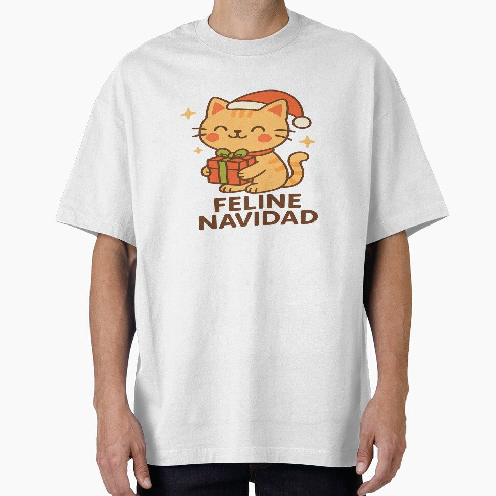 Feline Navidad – Cute Kawaii Christmas Cat Design by StyleLap