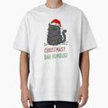 Christmas? Bah Humbug! Grump cat Tangled in Lights by Doozer85