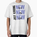 New Year, New Me, New- Nah... Just Kidding - Funny New Year Celebration (Blue and Black Design) by Spiprinto