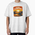 Gone Camping – Vintage Mountain Camping Sunset Design by EastEndTownie