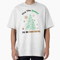 Tis The Season To Be Grateful - Snowflakes - Christmas Tree by bsrishika