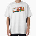 Barista Retro Vintage Label For The Best Barista by SVPOD