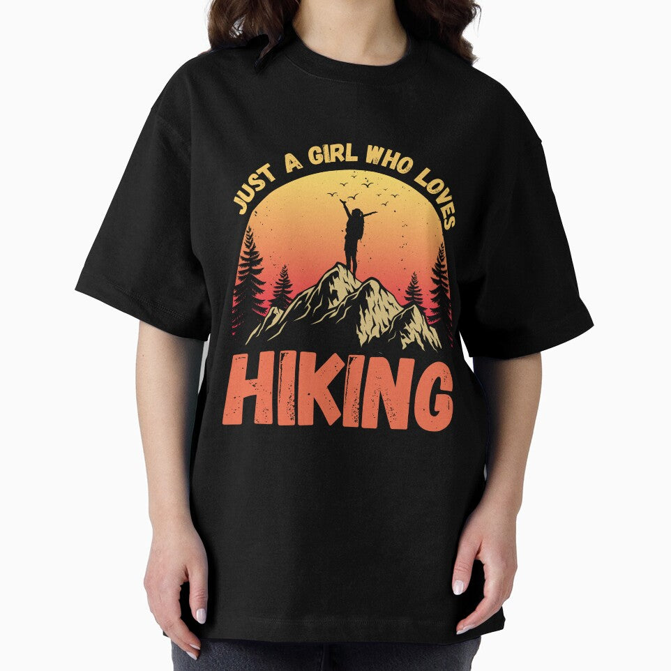 Just a GIRL who loves hiking Fun Top by Gracjan Mikitin