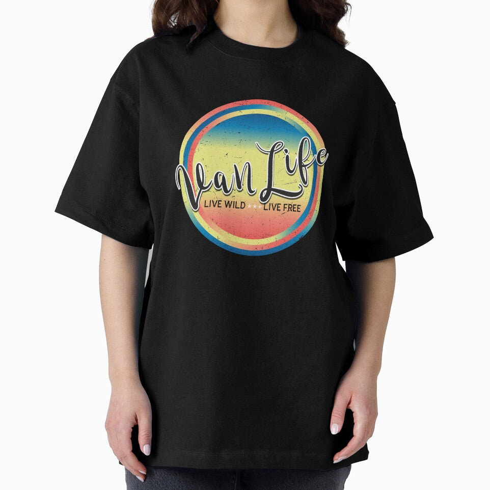 VAN LIFE CAMPER VAN GIFTS LIVE WILD-FREE by maamonshe