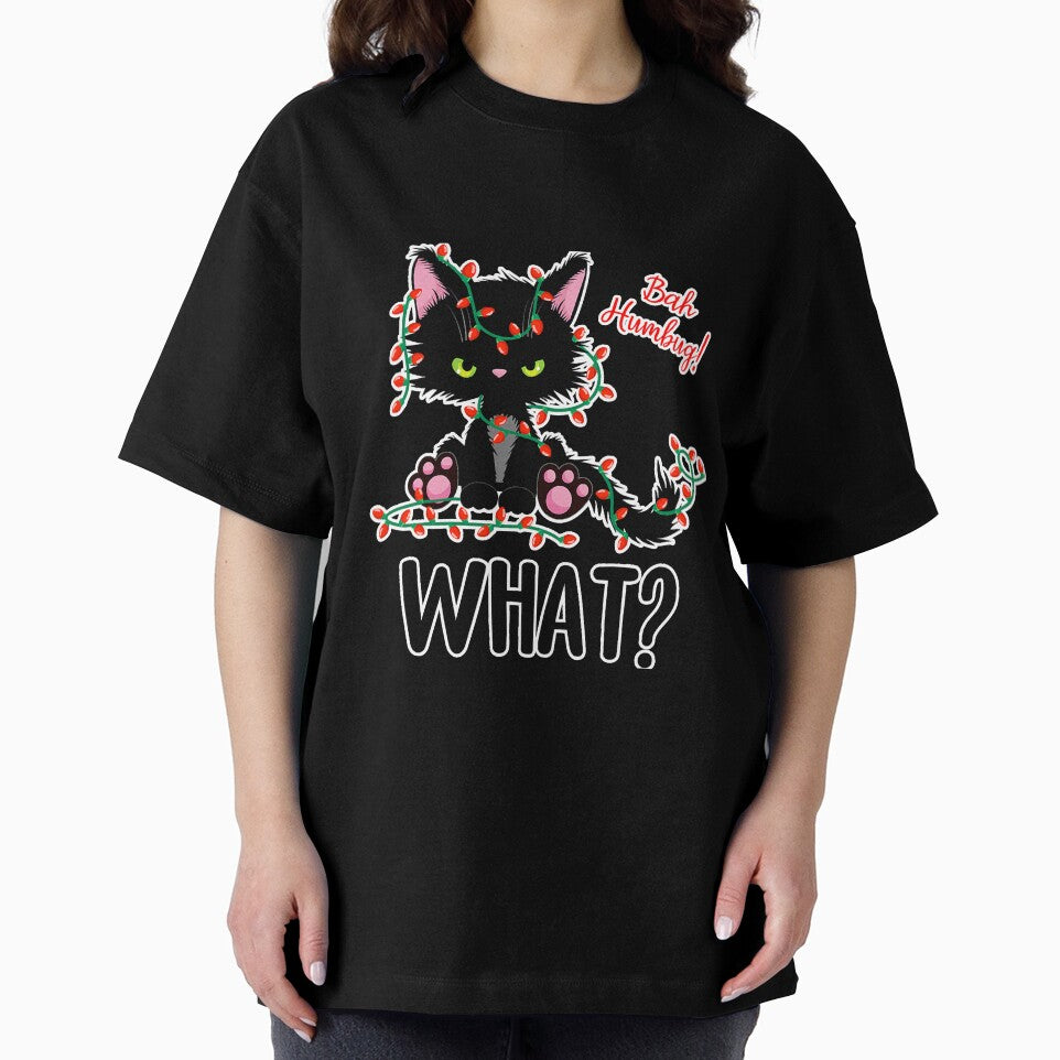 Cat What Funny Black Cat Tangled In by atalia8932