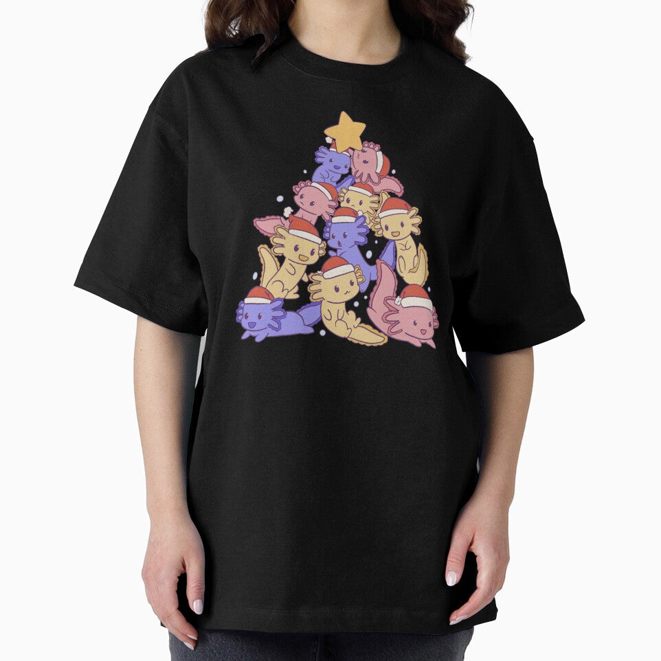 Axolotls Christmas Tree I by Lemon Pepper