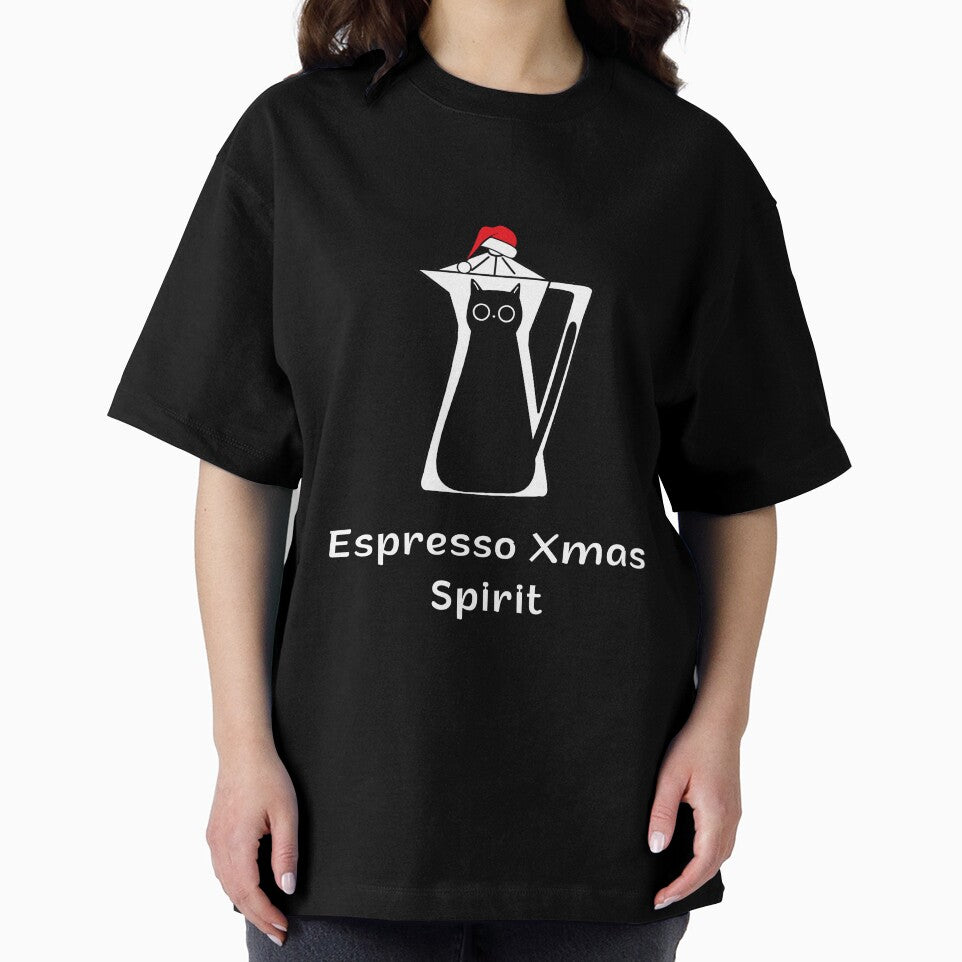 Espresso Xmas Spirit | Espresso Yourself Cats | Christmas Espresso Cat by ContigoART