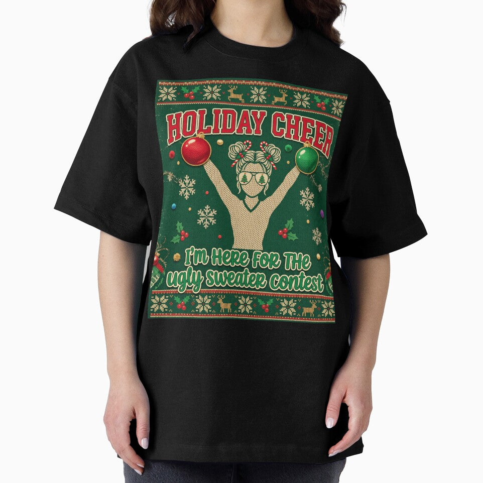 Christmas Cheerleader Contest Vintage Knitted Holiday Look by NADIASHOP86